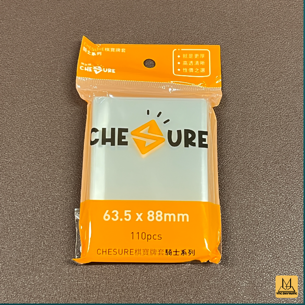 CHESURE Sleeves Knight (63.5 x 88mm) - 110 pcs