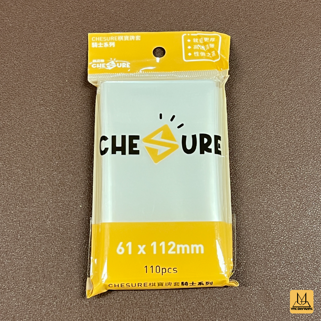 CHESURE Sleeves Knight (61 x 112mm) - 110 pcs