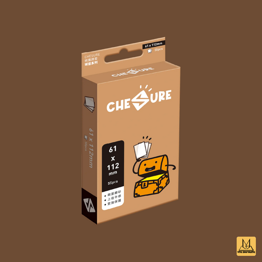 棋寶牌套城堡系列 (61 x 112mm) 磨砂厚卡套 - 55pcs