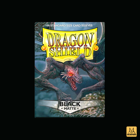 [Dragon Shield] Black - Standard Size - Matte (AT-11002)