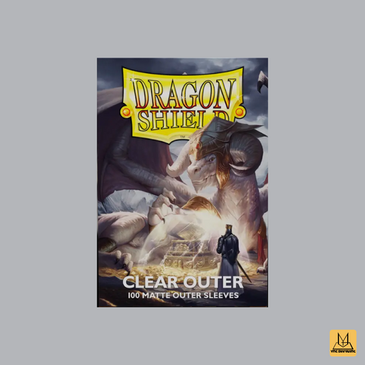 [Dragon Shield] Clear - Standard Size - Matte Outer (AT-13002)