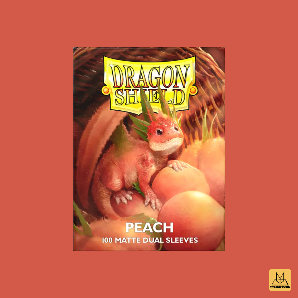 [Dragon Shield] Peach - Standard Size - Matte Dual (AT-15053)