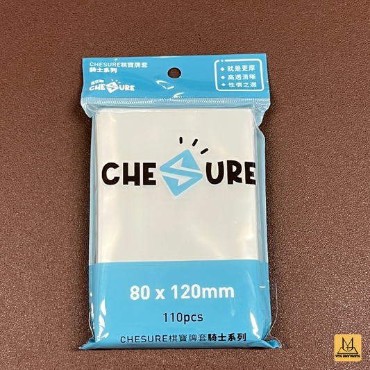 CHESURE Sleeves Knight (80 x 120mm) - 110 pcs