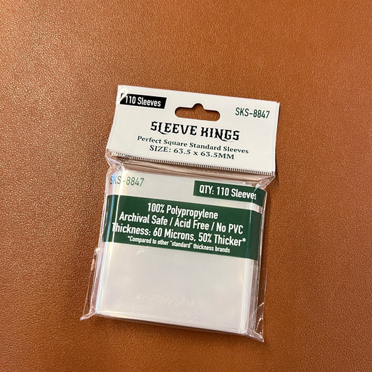 Sleeve King (63.5 x 63.5mm) - 110 /pk